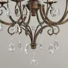 Lustre contemporain Château en acier, bronze, moka et Voir les images du produit 8