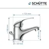 SCHÜTTE ATHOS PLUS, Waschtischarmatur mit Zugstange, Produktbild-Vorschau 5
