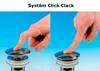 Súprava na umývadlový odpad 5/4", click-clack, veľká zátka, Náhľad obrázku produktu 4