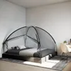 vidaXL Tenda zanzariera Mongolia 220 Nero 200x180x135 cm Anteprima dell’immagine prodotto 3