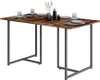 Esstisch Vicco Merido Eiche rustikal/Grau 140 x 80 cm, Produktbild-Vorschau 5