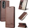 Honor 70 Leather Case, Flip Cover Wallet Case Magnetic Náhled obrázku produktu 1