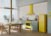 SMEG FAB28RYW6 Kühlschrank Rechtsanschlag Gelb 50`s Style, Produktbild-Vorschau 2