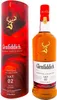A bottle of Glenfiddich Perpetual Collection Vat 02 Rich & Dark single malt Scotch whisky and its matching cylindrical presentation box are shown against a white background. Produktbild-Vorschau