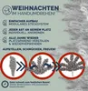 CASARIA® Weihnachtsbaum künstlich 150 cm WEISS dichte Produktbild-Vorschau 4