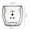 Süße Tassen, 300ml Kaffee Teegläser Trinkgläser Kaffeeglas Produktbild-Vorschau 2