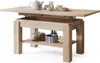 Multifunktionaler Couchtisch ASTRA Sonoma Eiche 110x68cm Produktbild-Vorschau 2