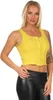 Damen T-Shirt Bauchfrei Top Bustier Oberteil Freizeit; Produktbild-Vorschau 3