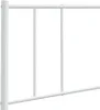 vidaXL Kopfteil Metall Weiß 120 cm - Kopfteil - Kopfteile - Produktbild-Vorschau 6
