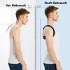 Ergonomischer Rücken- & Sitzhaltungskorrektor, verstellbare Produktbild-Vorschau 5
