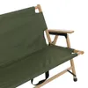 Bambus Campingbank MCW-Q40, Outdoorbank Picknickbank Produktbild-Vorschau 14