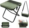 Opklapbare kruk - Campingkruk met draagtas - 31 x 31 x 28 Productafbeelding-voorbeeld 1