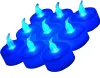 24 LED-Teelichter in blau, batteriebetrieben mit Produktbild-Vorschau 1