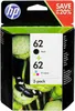 HP 62, dubbele verpakking, originele zwarte/kleuren Productafbeelding-voorbeeld 14