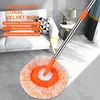 OKWISH 360 Grad drehbares Wischmopp-Set mit 3 abnehmbaren Produktbild-Vorschau 5