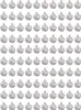 100 Stück LED-Kugellichter, wasserdicht, farbenfroh, Produktbild-Vorschau 1