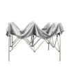 Gazebo richiudibile pieghevole 3 X 3 Bianco ricoperto in Anteprima dell’immagine prodotto 6