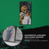 Wanduhr Uhr Wandbild Leinwand Geräuschlos Kunstdruck 30x60 Produktbild-Vorschau 5