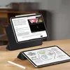 Two tablets are shown on a wooden desk, one displaying a webpage and the other a diagram of the cerebral cortex. A stylus is also visible. Anteprima dell’immagine prodotto