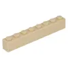 LEGO® 1x8 Steine Bausteine Hellbeige - 3008 NEU! Menge 100x Produktbild-Vorschau 3
