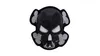 Schieber Für Lederkombi 'Totenkopf' - Schwarze Farbe (Satz) Produktbild-Vorschau 1
