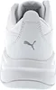 The back view of a white Puma sneaker. Voir les images du produit