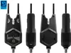 Multiple views of a black fishing bite alarm. Produktbild-Vorschau