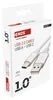 USB Kabel 2.0 A Stecker - C Stecker 1m, weiss Produktbild-Vorschau