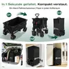 Sekey XXL Plus Bollerwagen Faltbar mit Extra Breite Räder, Produktbild-Vorschau 5