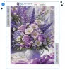 ARTULIO Diamond Painting Set - Lila Blumenstrauß im Produktbild-Vorschau 3