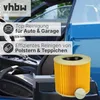 vhbw 2x Faltenfilter kompatibel mit Kärcher WD 2 Plus Produktbild-Vorschau 5