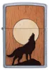 Accendino ZIPPO WOODCHUCK HAWLING WOLF Anteprima dell’immagine prodotto 3
