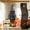 COSTWAY 183cm Künstlicher Weihnachtsbaum mit 250 lila LEDs, Produktbild-Vorschau 6