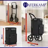 Klappbarer Einkaufstrolley TRAGINO | 3-in1 Einkaufswagen | Produktbild-Vorschau 4