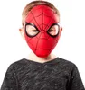 Mezza maschera Spiderman per bambini rosso - Anteprima dell’immagine prodotto 4