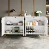 MODFU Comò Sideboard con maniglie e gambe dorate, design Anteprima dell’immagine prodotto 2
