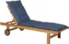 Liegenauflage Basic ca.200 x 65 cm kobalt 50 % Baumwolle, Produktbild-Vorschau 4