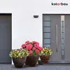 KOTARBAU® Ceramiczna Doniczka Zestaw 3 Wysokość 21/26/30 cm Podgląd zdjęcia produktu 2