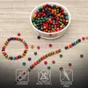 Kurtzy 1000er Pack Runde Bunte Holzperlen zum Auffädeln mit Produktbild-Vorschau 2