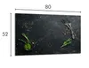 Herdabdeckplatte 80x52cm 1-teilig Produktbild-Vorschau 2