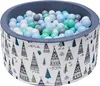 Aga Suchý bazén 90x40 cm s loptičkami 891 Náhľad obrázku produktu 1