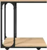 vidaXL Tavolino con rotelle Sonoma 50x35x55,5 cm in Anteprima dell’immagine prodotto 5