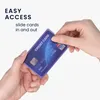 kwmobile 10x Kreditkarten Karten Schutzhülle - 10er Set Produktbild-Vorschau 3