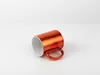 Tasse für Sublimation - Orange - Chromeffekt - 11oz / 320m Produktbild-Vorschau 2
