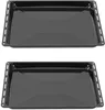 ICQN Backblech Haushalt Küche 455 x 375 x 30 mm Set 2er Produktbild-Vorschau 1