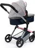 Carrozzina per bambole combinata Vario grigio/rosa con Anteprima dell’immagine prodotto 4