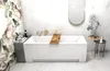 ECOLAM Badewanne Rechteck Modern Acryl weiß 170x70 cm Produktbild-Vorschau 2