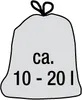keeeper poubelle "magne", 10 litres, argent / gris Voir les images du produit 2
