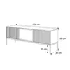 TV-Schrank ECLIPSE 154 mit Beleuchtung Eiche schwarz wotan Produktbild-Vorschau 6
