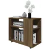 Beistelltisch Braun Eiche 70x35x55 cm Holzwerkstoff Produktbild-Vorschau 4